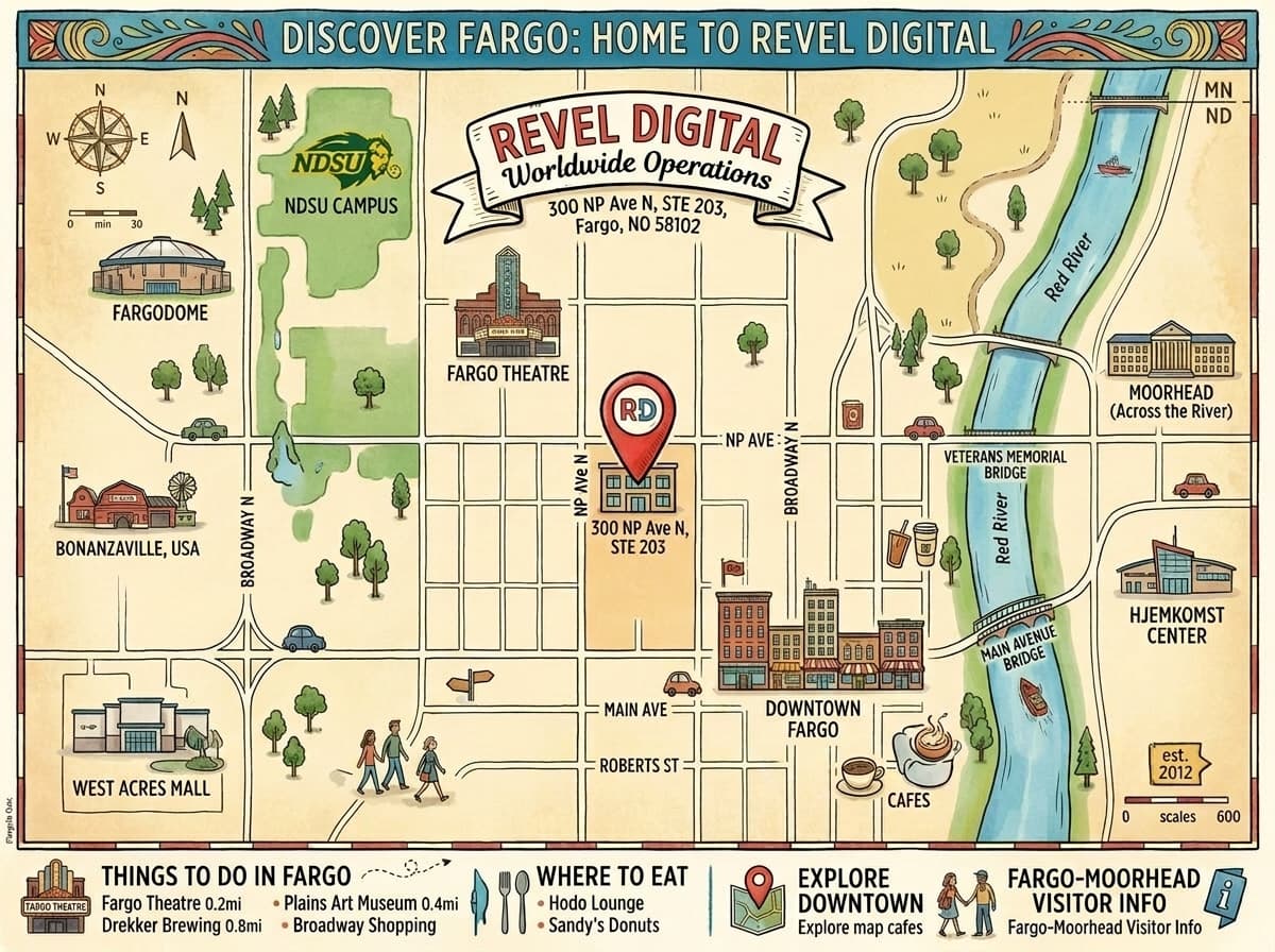 Revel Digital office in Fargo, North Dakota
