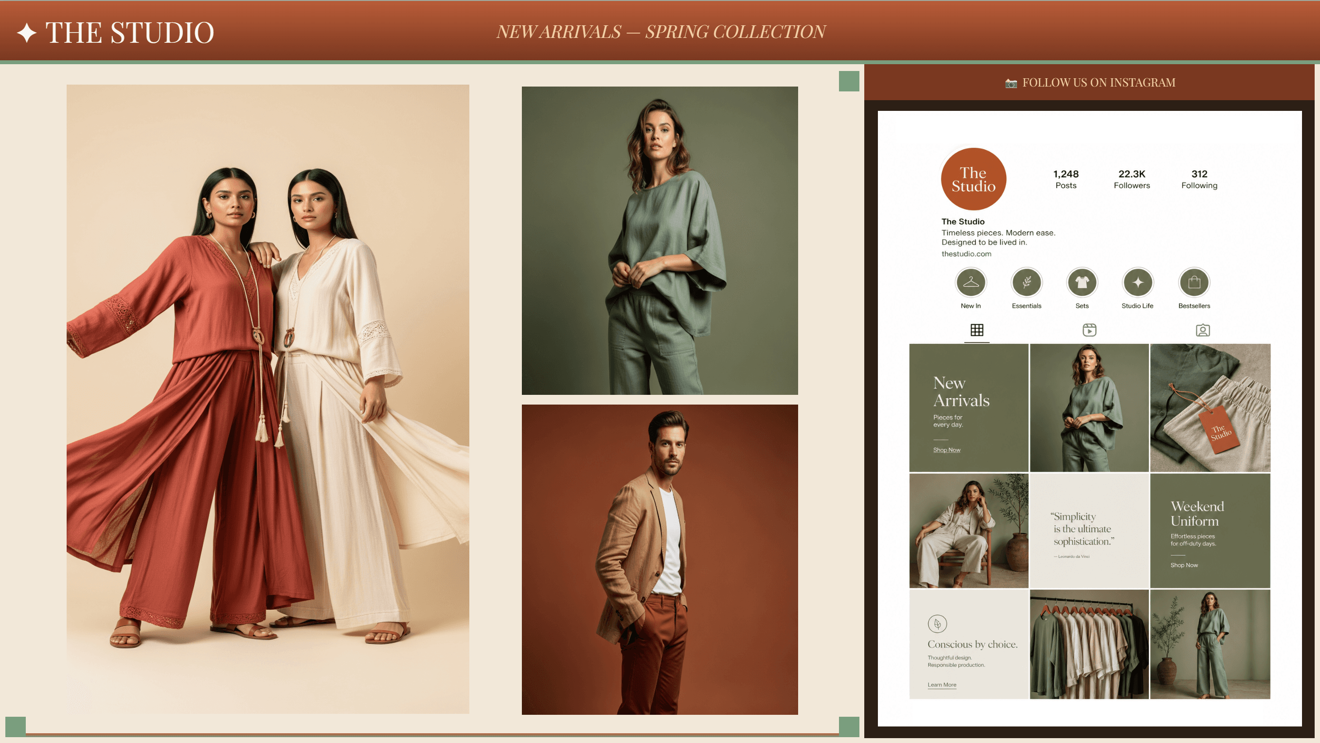 Retail digital signage example