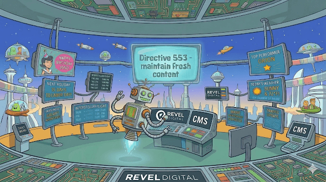 Always Fresh, Always Relevant: Using AI Tasks and Data Tables to Automate Your Digital Signage Content